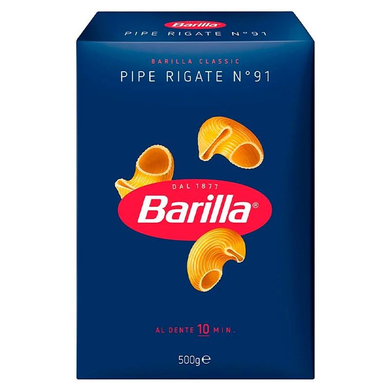 Макароны Barilla Pipe Rigate №91 500 г Макароны Barilla Pipe Rigate №91 500 г