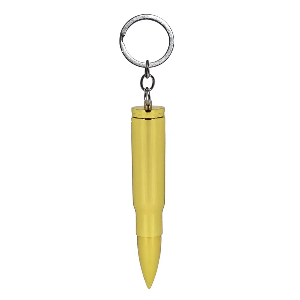 Зажигалка брелок Патрон Золотистый (ТЗ-153) Зажигалка брелок Патрон Золотистый (ТЗ-153)