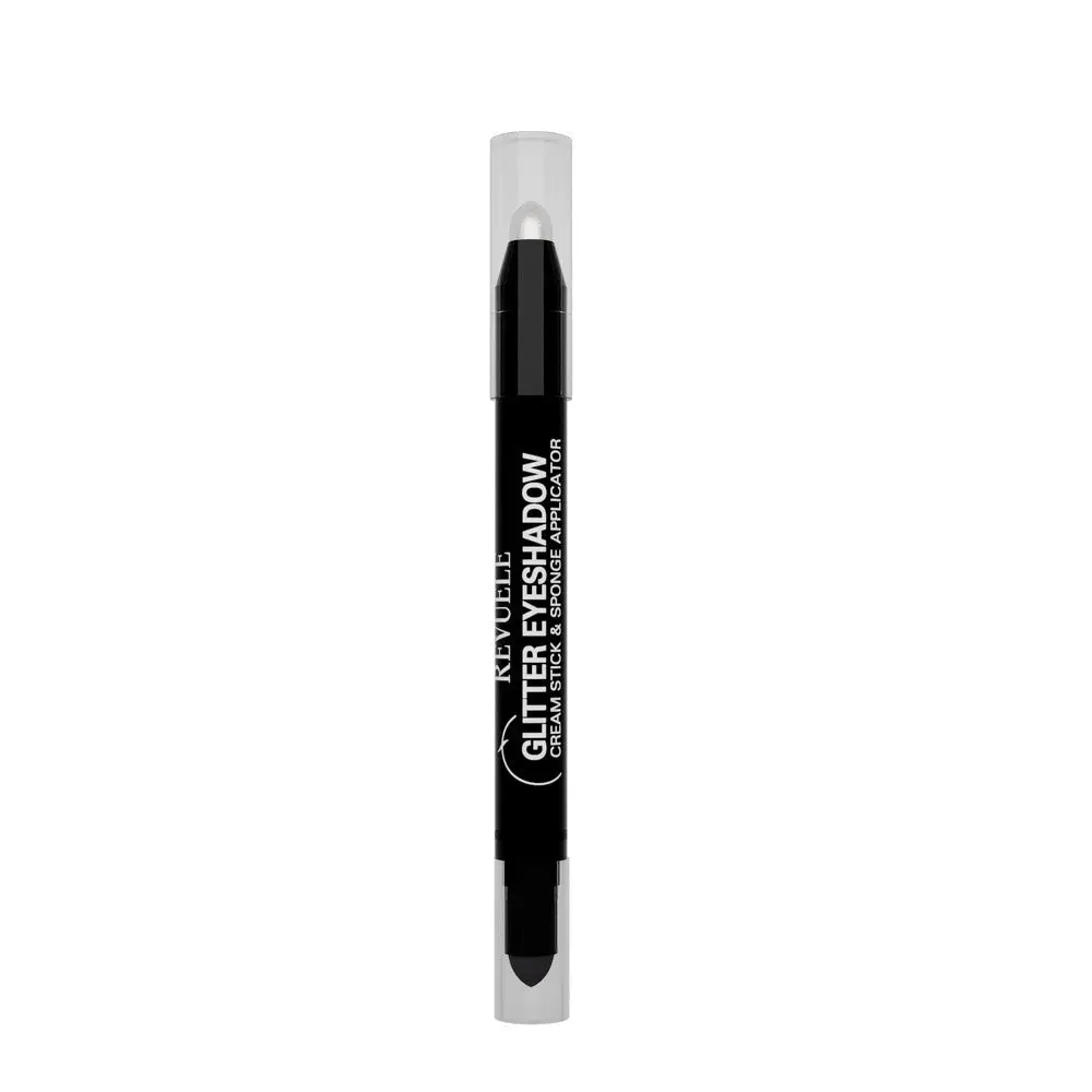 Тени-карандаш для век кремовые Revuele Glitter Eyeshadow Pencil 2,1 г тон 01 Snowflake (2589058923)