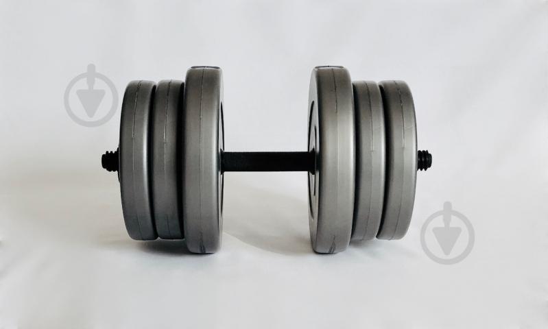 Гантель WCG 20 кг Серая (310.001.014) Гантель WCG 20 кг Серая (310.001.014)