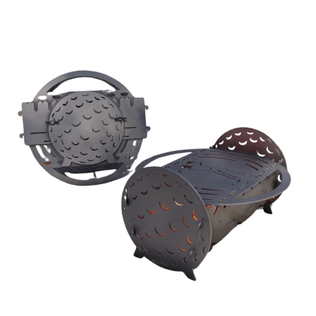 Мангал-гриль Carino Гольф разборный 530х300х300 мм металл 3 мм (34183491)