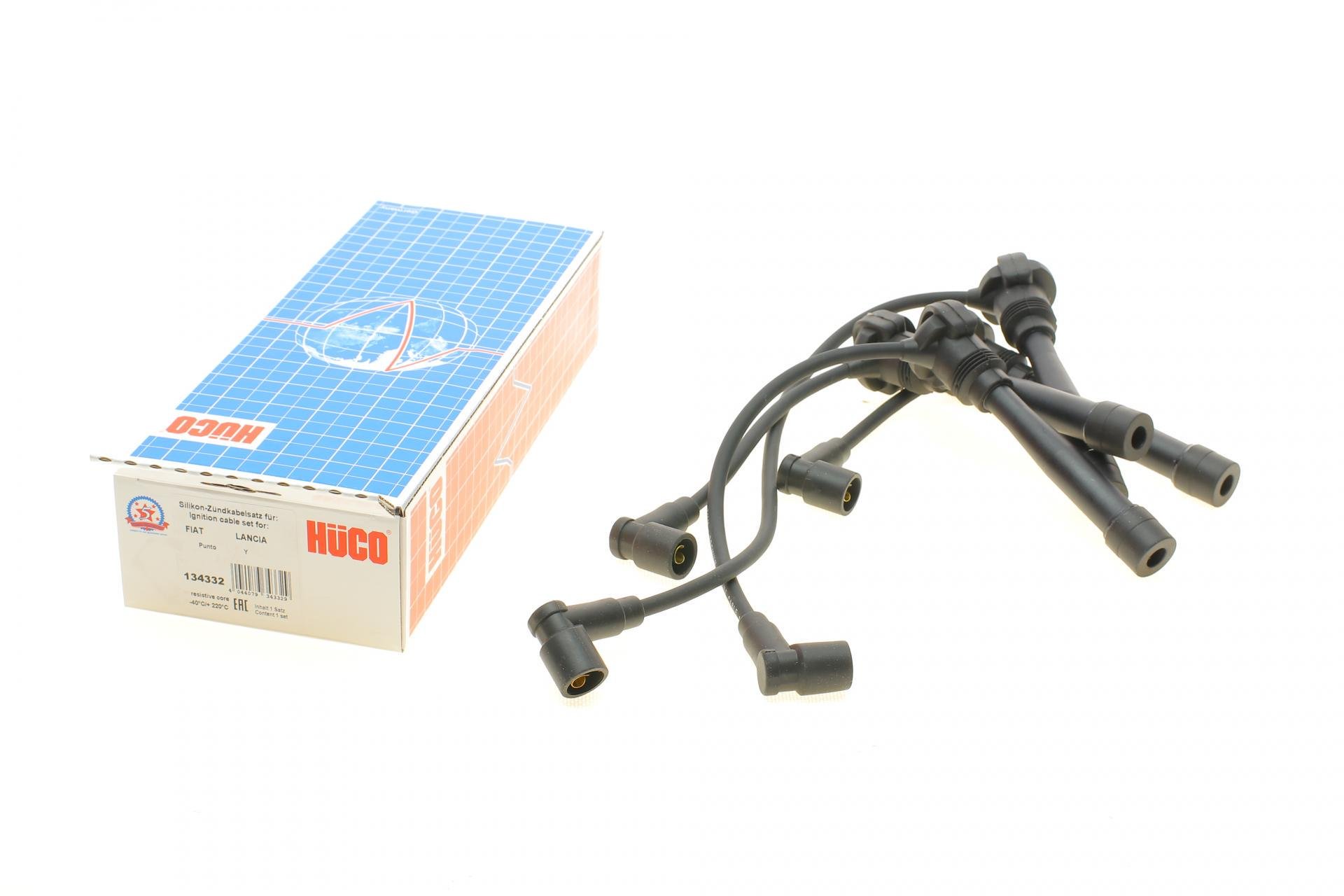 Проводи запалювання Fiat Punto 1.2 16V 97-99 HÜCO (134332 HITACHI)