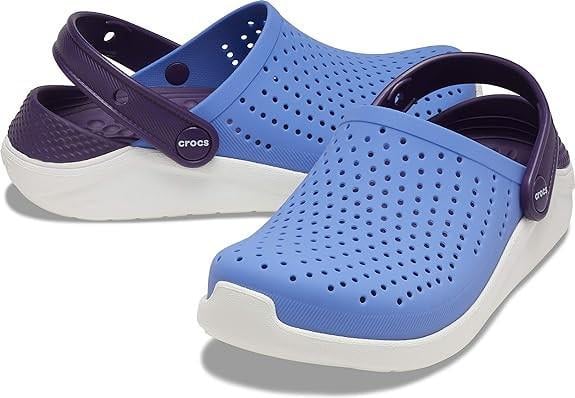 Шльопанці дитячі для хлопчика Crocs Literide Kids р. 29/30 Світло-синій (15360)