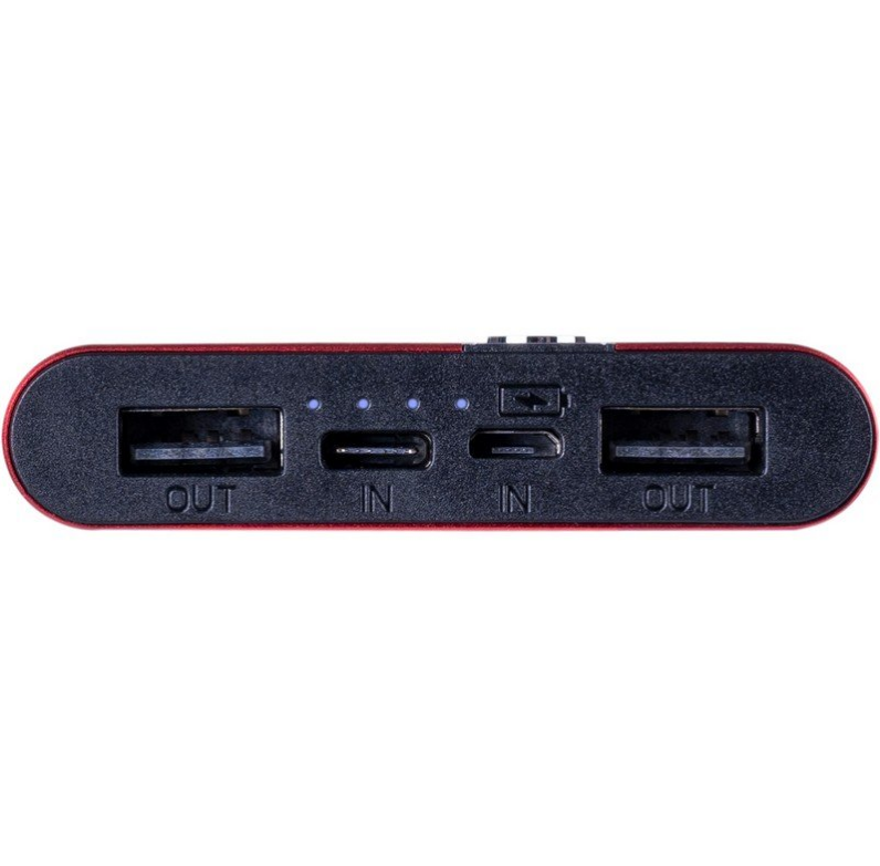 Повербанк Gelius Edge GP-PB10-013 10000 mAh 10W Red - фото 7 Повербанк Gelius Edge GP-PB10-013 10000 mAh 10W Red - фото 7