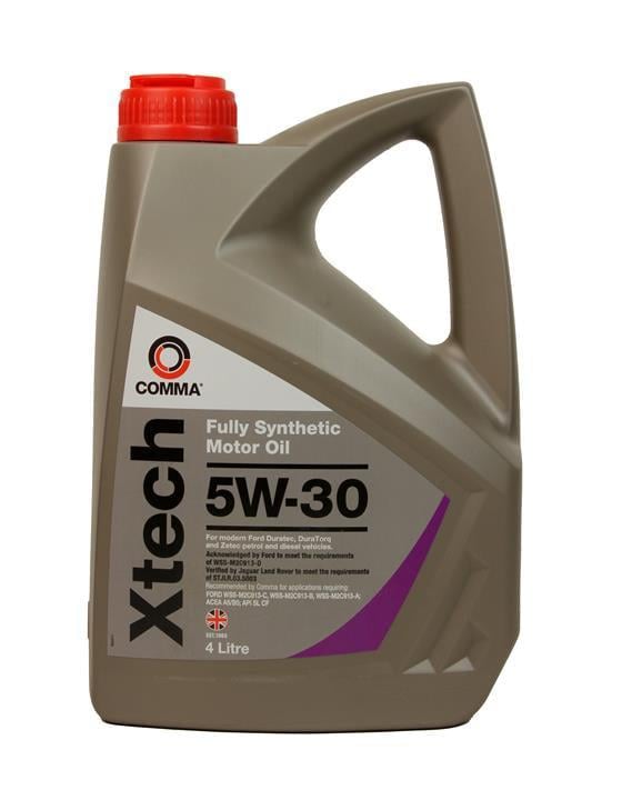 Моторное масло COMMA XTech 5W-30 A5/B5 SL/CF 4 л (XTC4L)