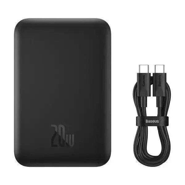 Повербанк BASEUS Magnetic Mini Wireless 10000 mAh 20W Qi 15W Black