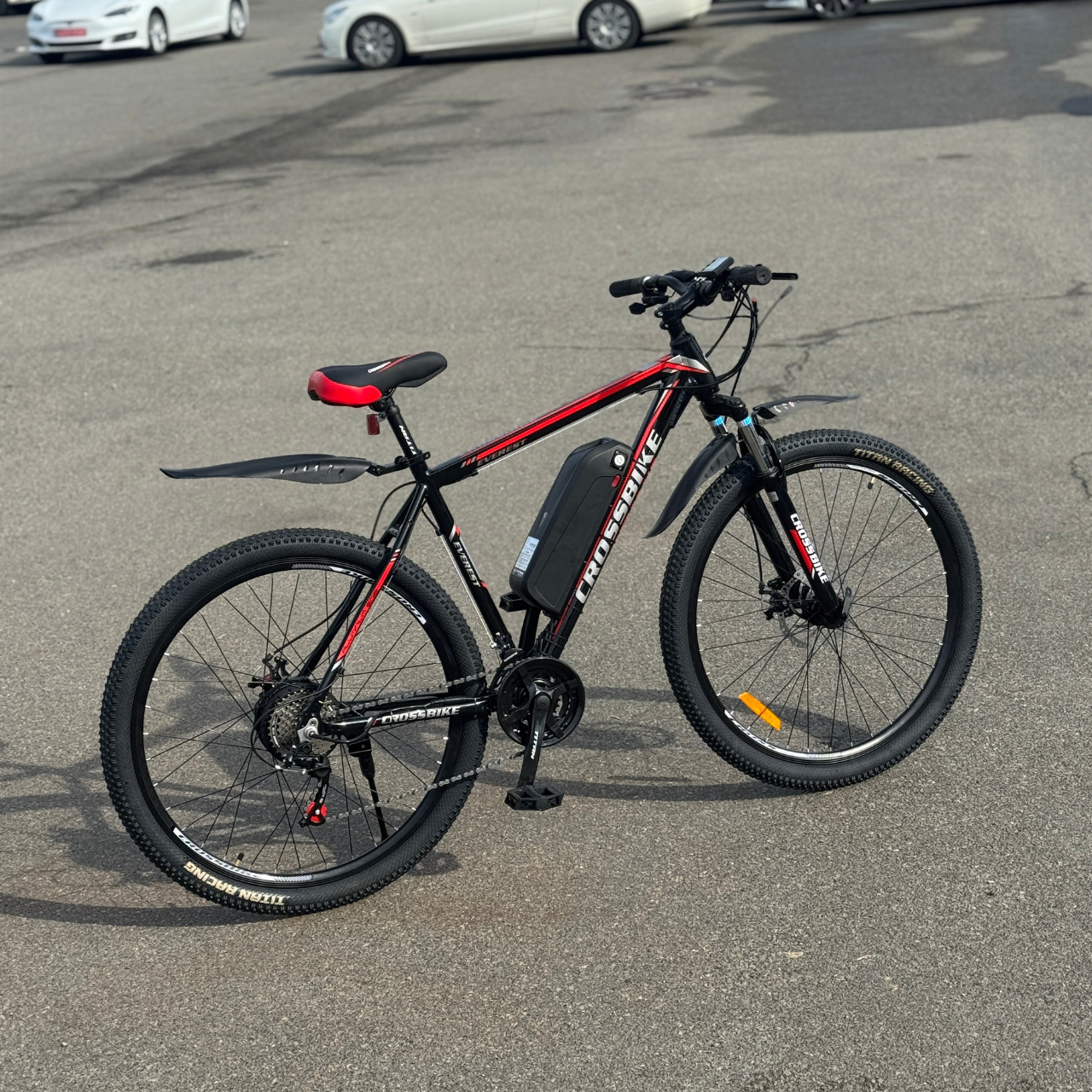 Велосипед з Е-комплектом Crossbike Everest 2025 29" 48 В 500 Вт MXSUS 18 Ah/до 65 км запас ходу - фото 3