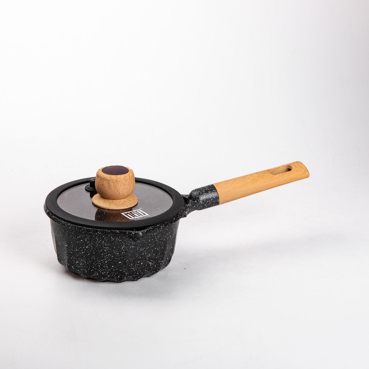 Кастрюли и сковородки MGC 7 предметов Черный - фото 5