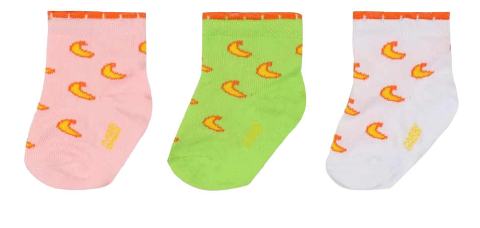 Носки детские хлопковые демисезонные для девочки Gabbi NSD-339 р. 8-10 6 пар (90339)