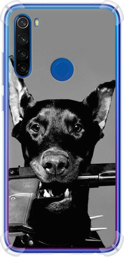 Чехол на Xiaomi Redmi Note 8T Доберман (2745sp-1818-42517)