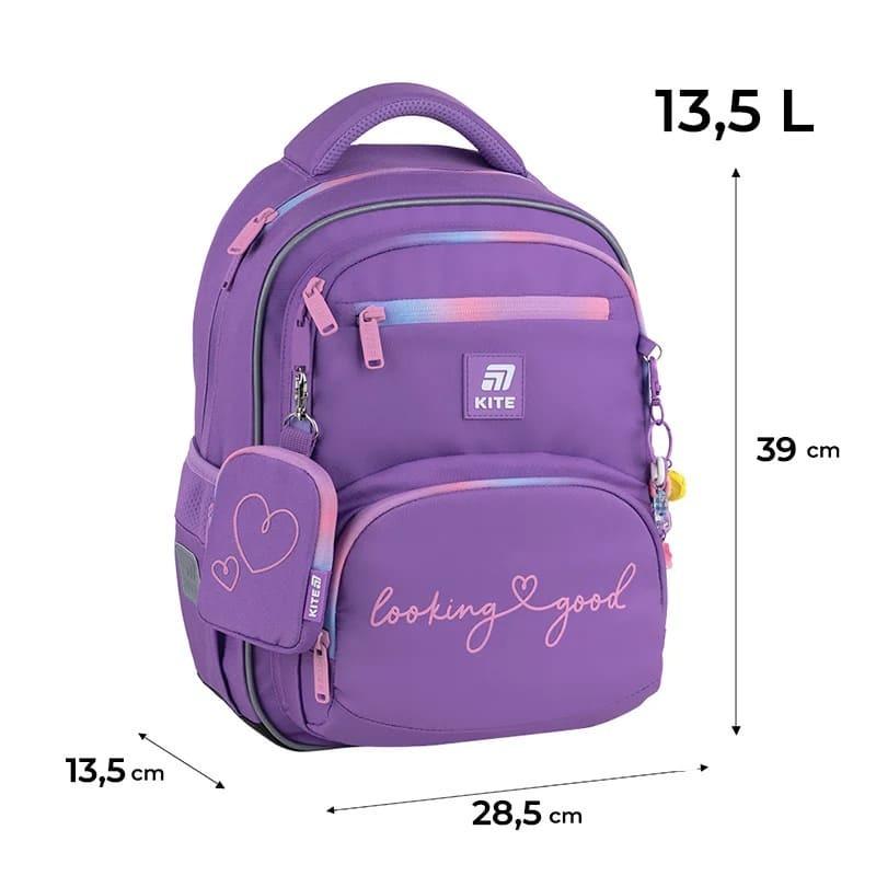 Шкільний рюкзак Kite Education 773 Looking Good 13,5 л (K25-773M-2) - фото 5 Шкільний рюкзак Kite Education 773 Looking Good 13,5 л (K25-773M-2) - фото 5