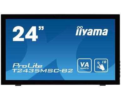 Монітор сенсорний Iiyama ProLite T2435MSC-B2 23,6" (4948570114467)