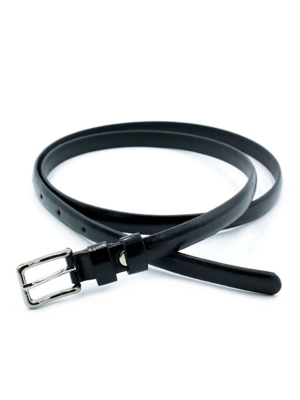 Ремень женский Weatro 1,3х110 см Черный (zhn-kz-kit13-036)