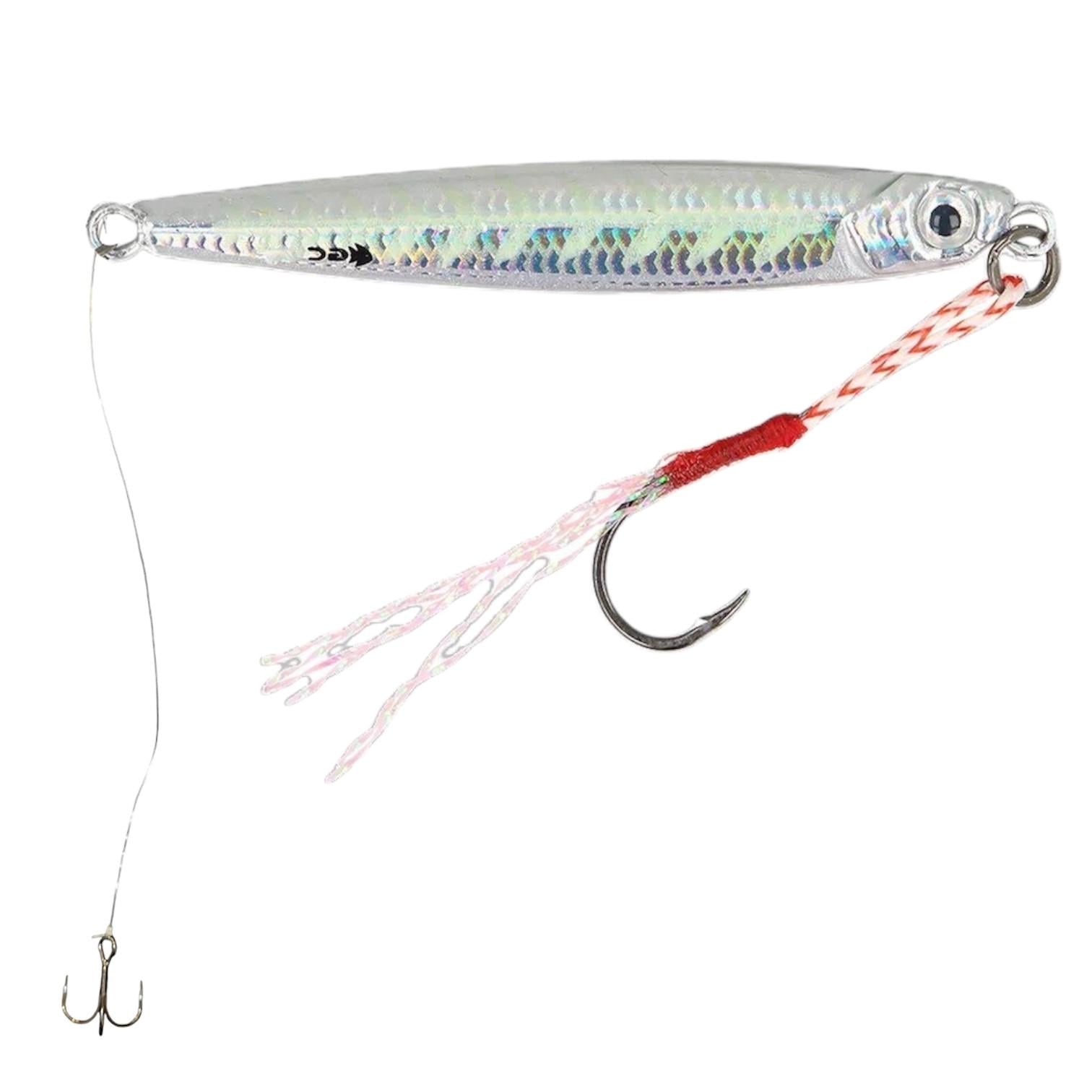 Пількер Golden Catch Dasher 208 Glow з повідцем та трійником для лову саргану/ставриди/луфаря/жереха/судака 7 г (125647865)