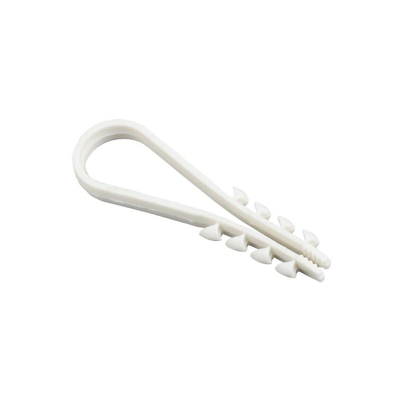 Дюбель-хомут УЕК Ø18 мм для круглого провода полиамид 100 шт. Белый (UHH35-11-18-100) Дюбель-хомут УЕК Ø18 мм для круглого провода полиамид 100 шт. Белый (UHH35-11-18-100)