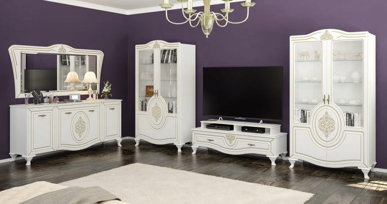 Комод для квартиры 4Д Mebel Service Милан182,3х46,3х81,5 см Белый матовый (23439559) - фото 4 Комод для квартиры 4Д Mebel Service Милан182,3х46,3х81,5 см Белый матовый (23439559) - фото 4