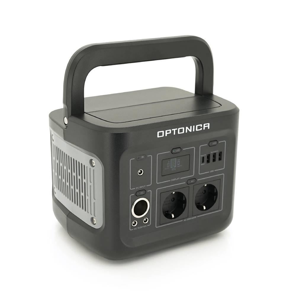 Зарядна станція Optonica B400-A1 320Wt/h 400Вт Out 2xAC230 2хDC13,3V/10A USB-3x5V/2,4A Type-C 60W PD 5,9 кг 237х195х190 мм (33133)