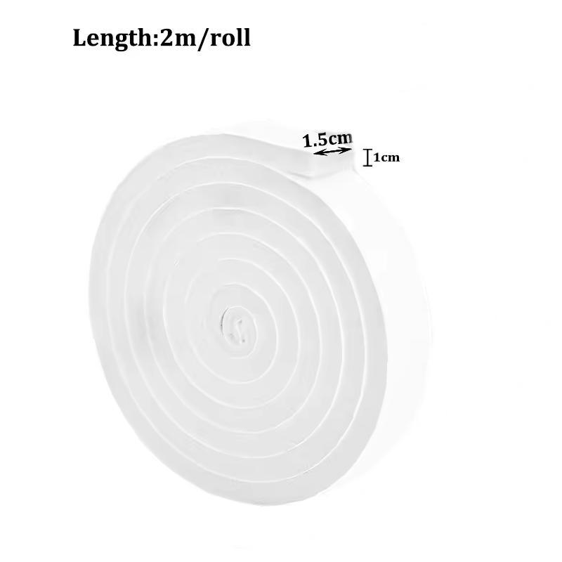 Уплотнитель самоклеющийся поролоновый для дверей и окон 2 м Белый (2743174655) - фото 9 Уплотнитель самоклеющийся поролоновый для дверей и окон 2 м Белый (2743174655) - фото 9