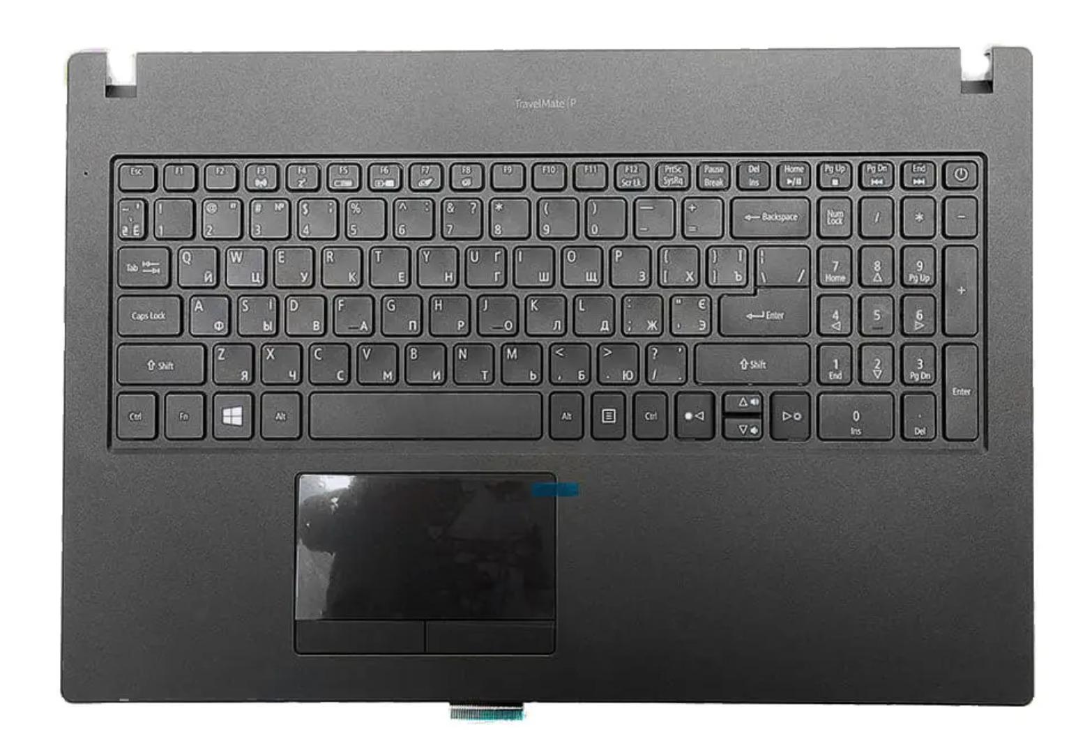 Топкейс с клавиатурой для ноутбуков Acer TravelMate P2 TMP2510-G2/TMP2510-MG/TMTX520-G2/TMTX520-MG (15081)