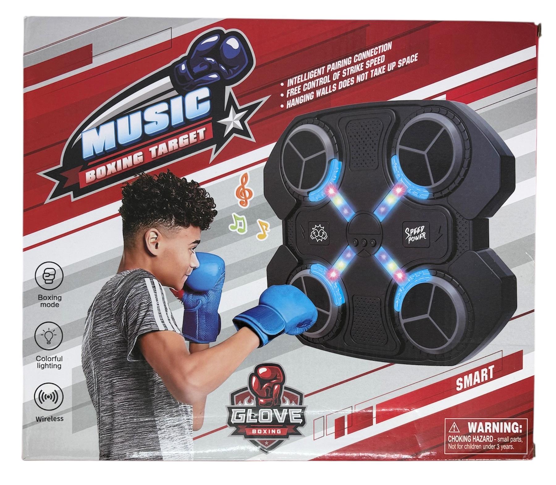 Груша боксерська 4 цілі зі світловими та звуковими ефектами з рукавичками на акумуляторі - фото 10 Груша боксерська 4 цілі зі світловими та звуковими ефектами з рукавичками на акумуляторі - фото 10