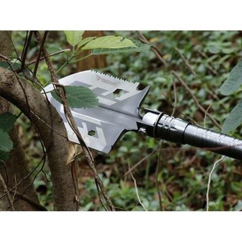 Лопата саперная складная TRIZAND 16в1 многофункциональная Серебрянно-синий - фото 15 Лопата саперная складная TRIZAND 16в1 многофункциональная Серебрянно-синий - фото 15