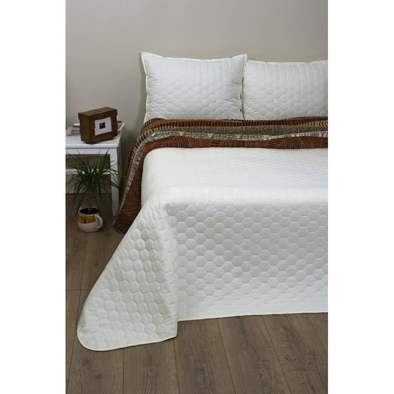 Покрывало Lotus Broadway Comb 150x220 см Кремовый (3929717)