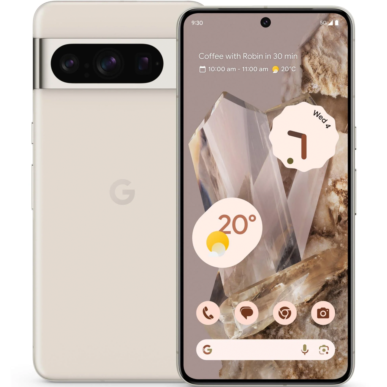 ᐉ Смартфон Google Pixel 8 Pro 12/256GB Porcelain • Купить в Киеве, Украине  • Лучшая цена в Эпицентр