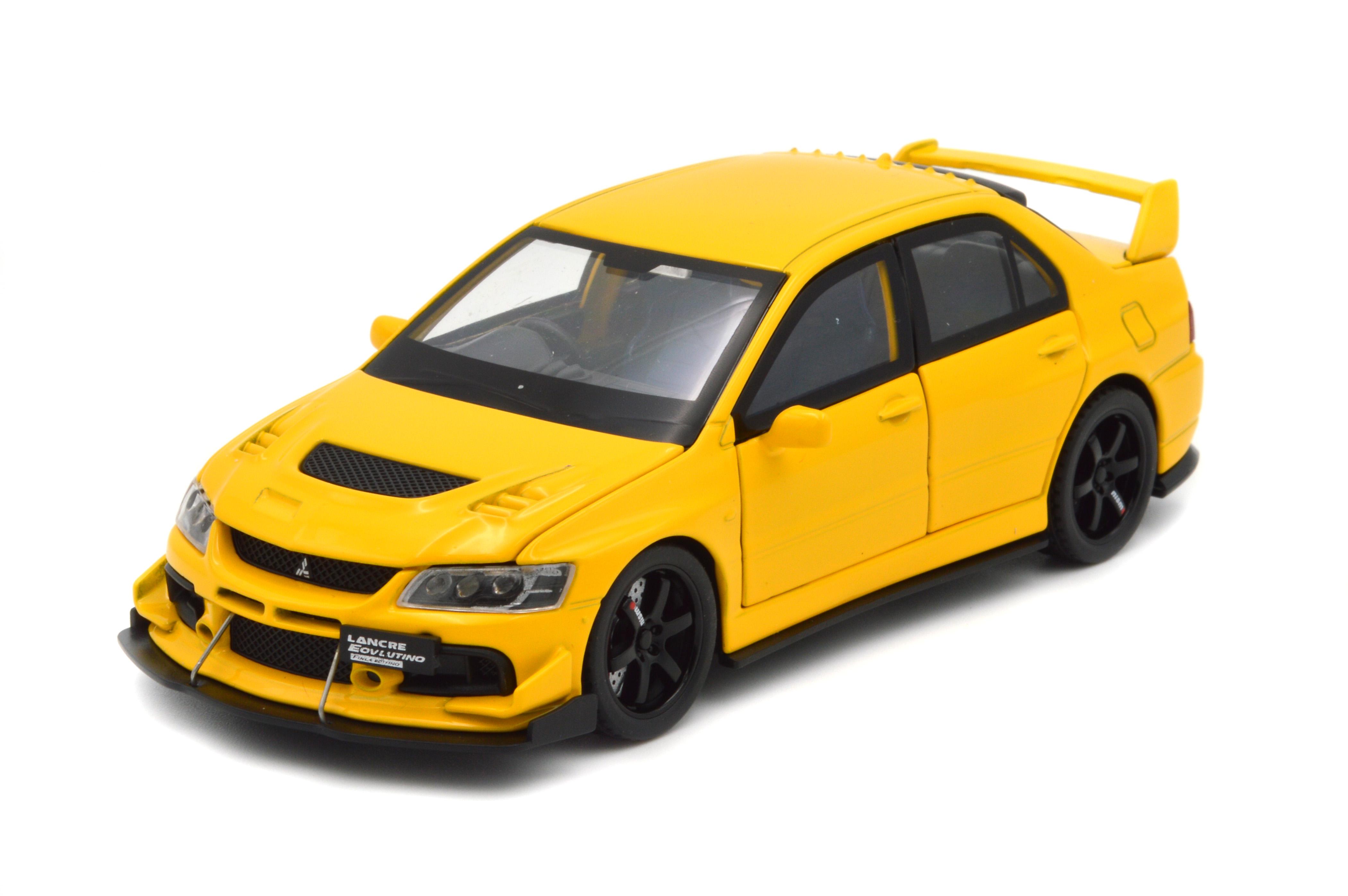 Іграшкова машинка металева Mitsubishi Lancer Evolution X 1:32 світло/звук/інерція/відкриваються двері (20651Y) - фото 1 Іграшкова машинка металева Mitsubishi Lancer Evolution X 1:32 світло/звук/інерція/відкриваються двері (20651Y) - фото 1