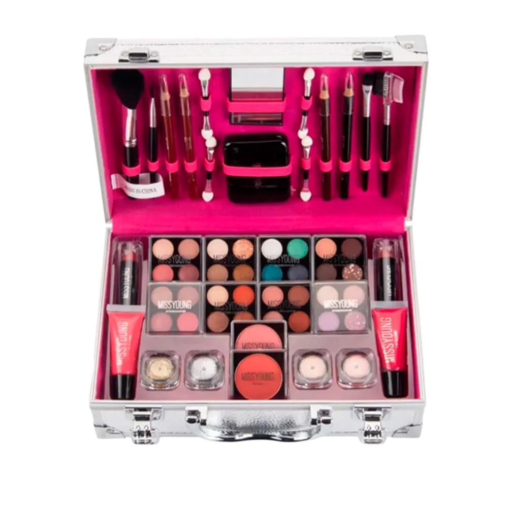 Набор косметики GM19423 в защитном кейсе 31 Серый (518) Набор косметики GM19423 в защитном кейсе 31 Серый (518)