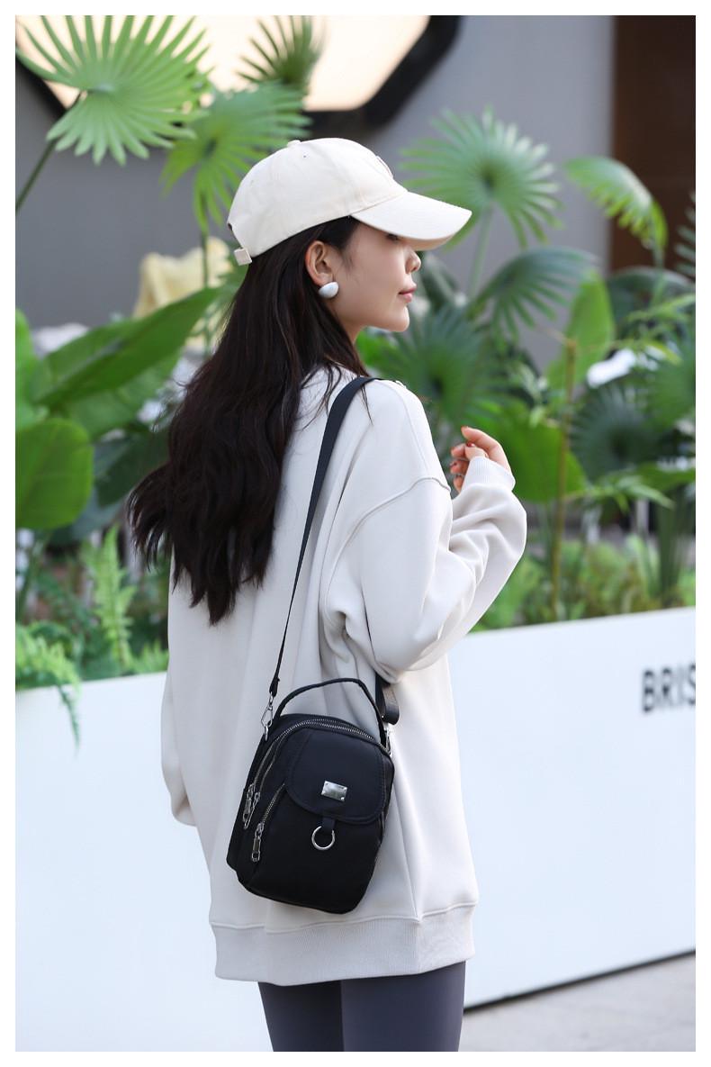 Жіноча сумка класична 10649 крос-боді Чорний (29471858) - фото 4