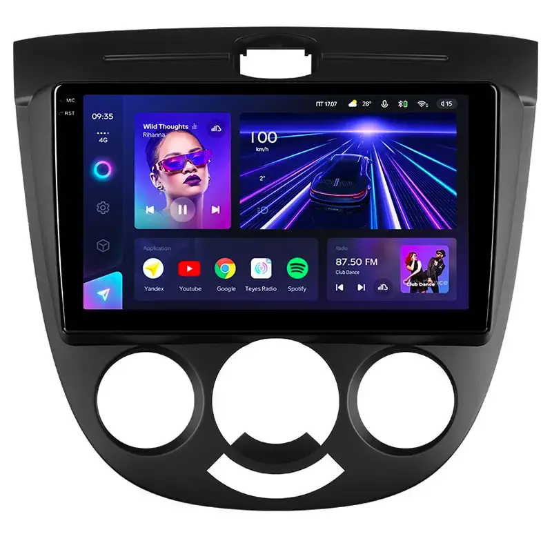 Автомагнитола штатная Teyes CC3 2K для Chevrolet Lacetti J200 2004-2013/Buick Excelle 2004-2013 Android CC3 2K 6+128G Wi-Fi+4G (1831931045)