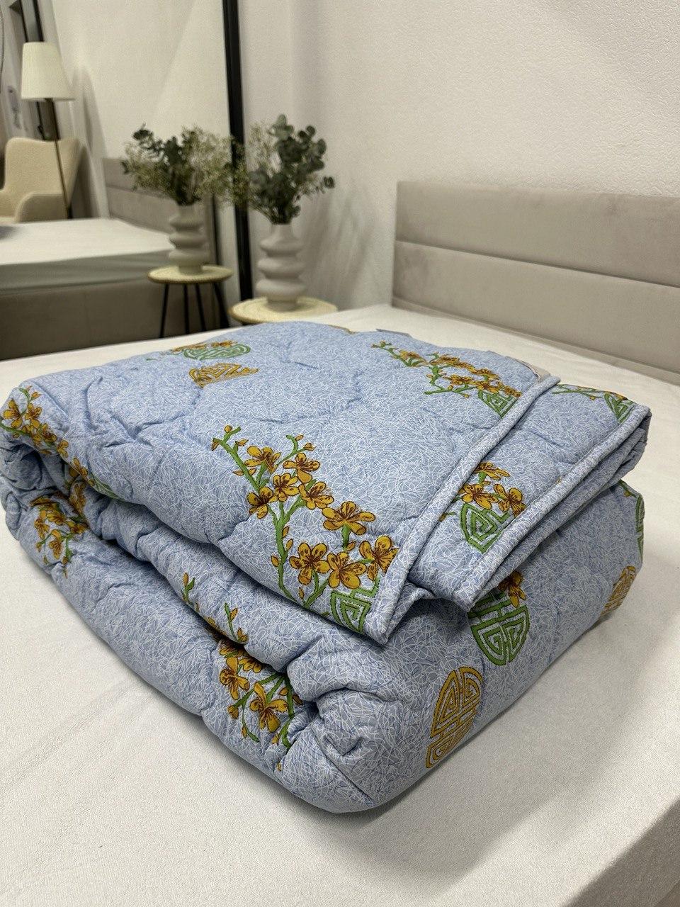 Ковдра Ecotton 50-0012 антиалергенна євро 200х220 см Blue