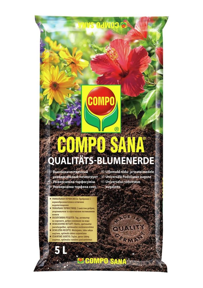 Торфосмесь универсальная Compo SANA 5 л Торфосмесь универсальная Compo SANA 5 л