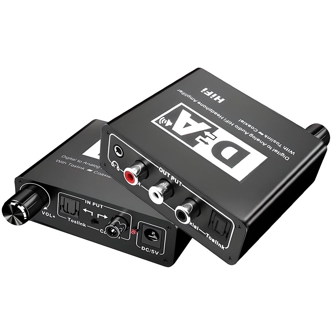 Перетворювач цифро-аналоговий Addap DAC-02 ЦАП із Toslink SPDIF та коаксіалу на RCA/mini Jack/SPDIF/коаксіал - фото 16