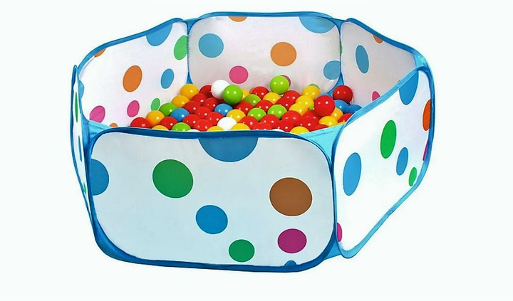 Сухий басейн ТехноК 8942 з кульками 70 мм 125 шт. в сумці