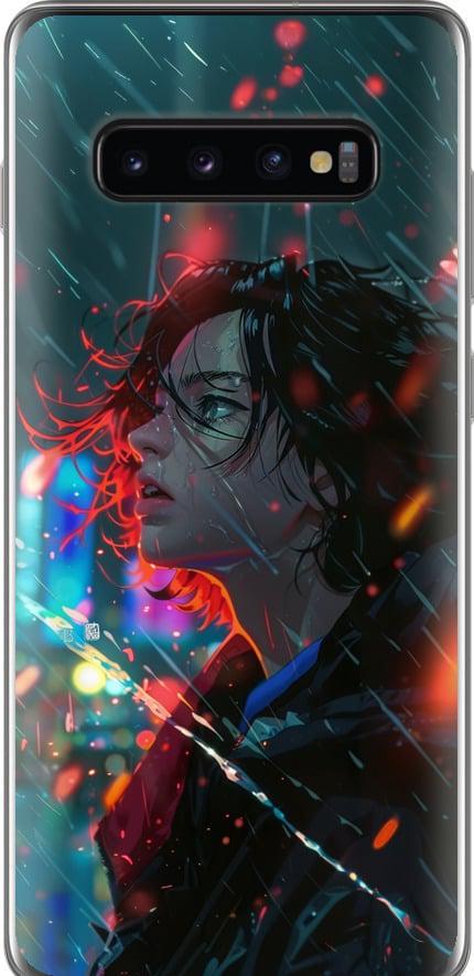 Чехол на Samsung Galaxy S10 Plus Ночные огни (6096t-1649-42517)