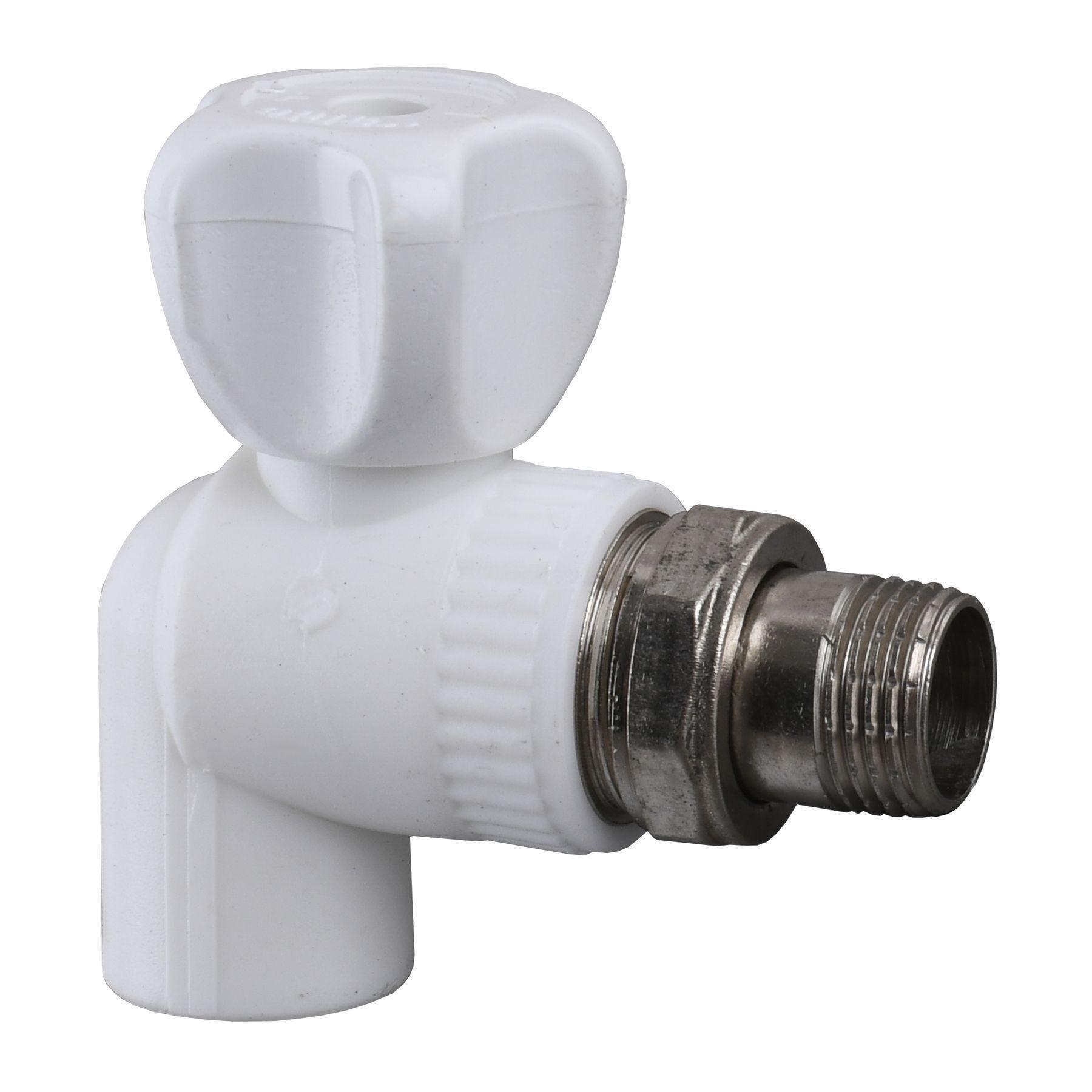 Кран радиаторный угловой KALDE PPR d 20 мм x 1/2" (000017875)