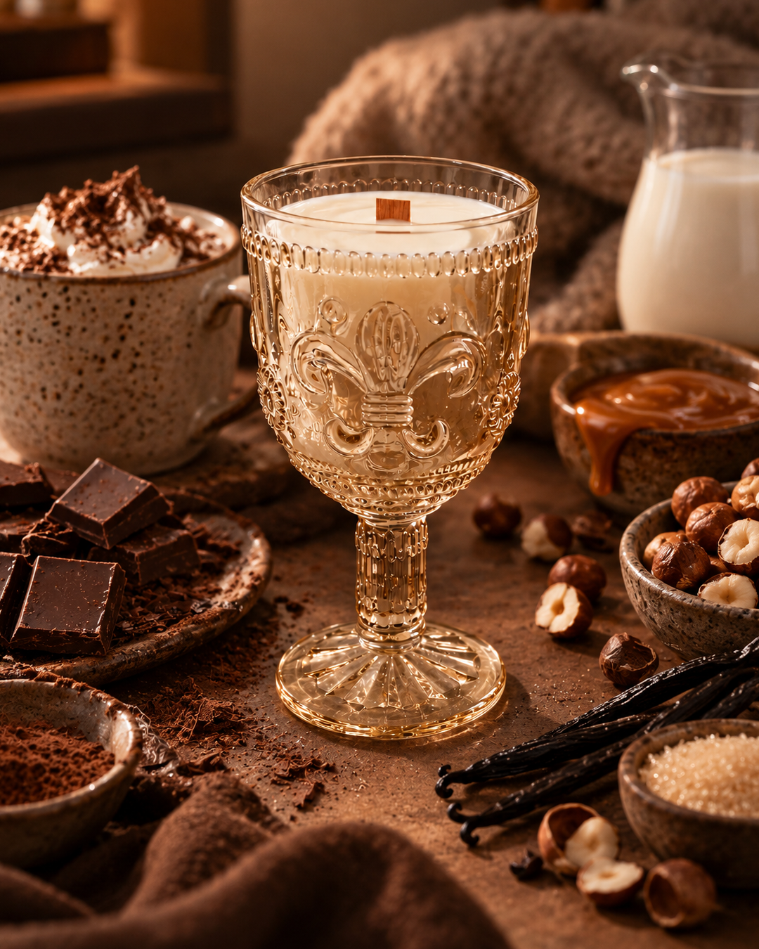 Свеча ароматическая Franterro Regalia Hot Chocolate 250 г (FRN-1084)