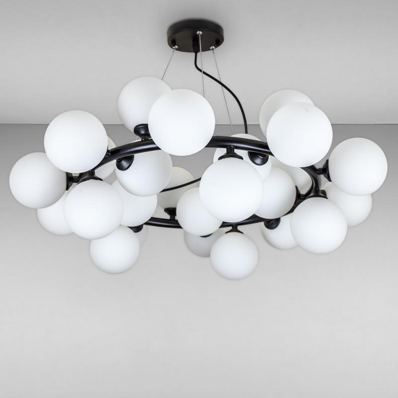 Люстра-молекула подвесная Light House LS-17100-25 Черный (16337)