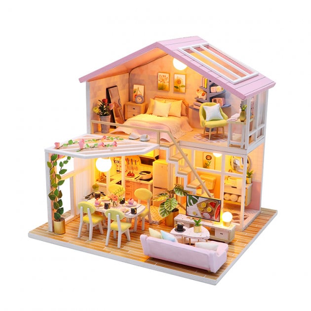 3D Румбокс CuteBee Sweet Time DIY DollHouse (M2001) - фото 9