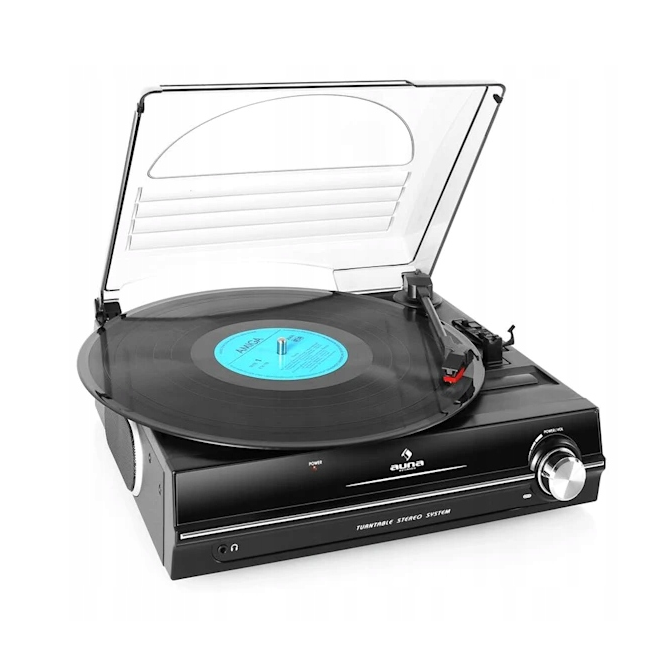 Програвач вінілу Auna TT-928 швидкість приводу 33 та 45 об/хв з ремінним приводом (10015399)