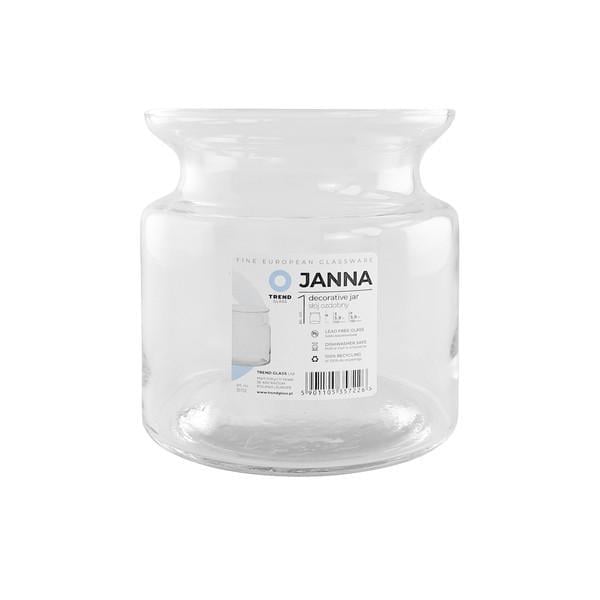 Ваза для цветов Trend Glass Janna 15 см стекло (35722)