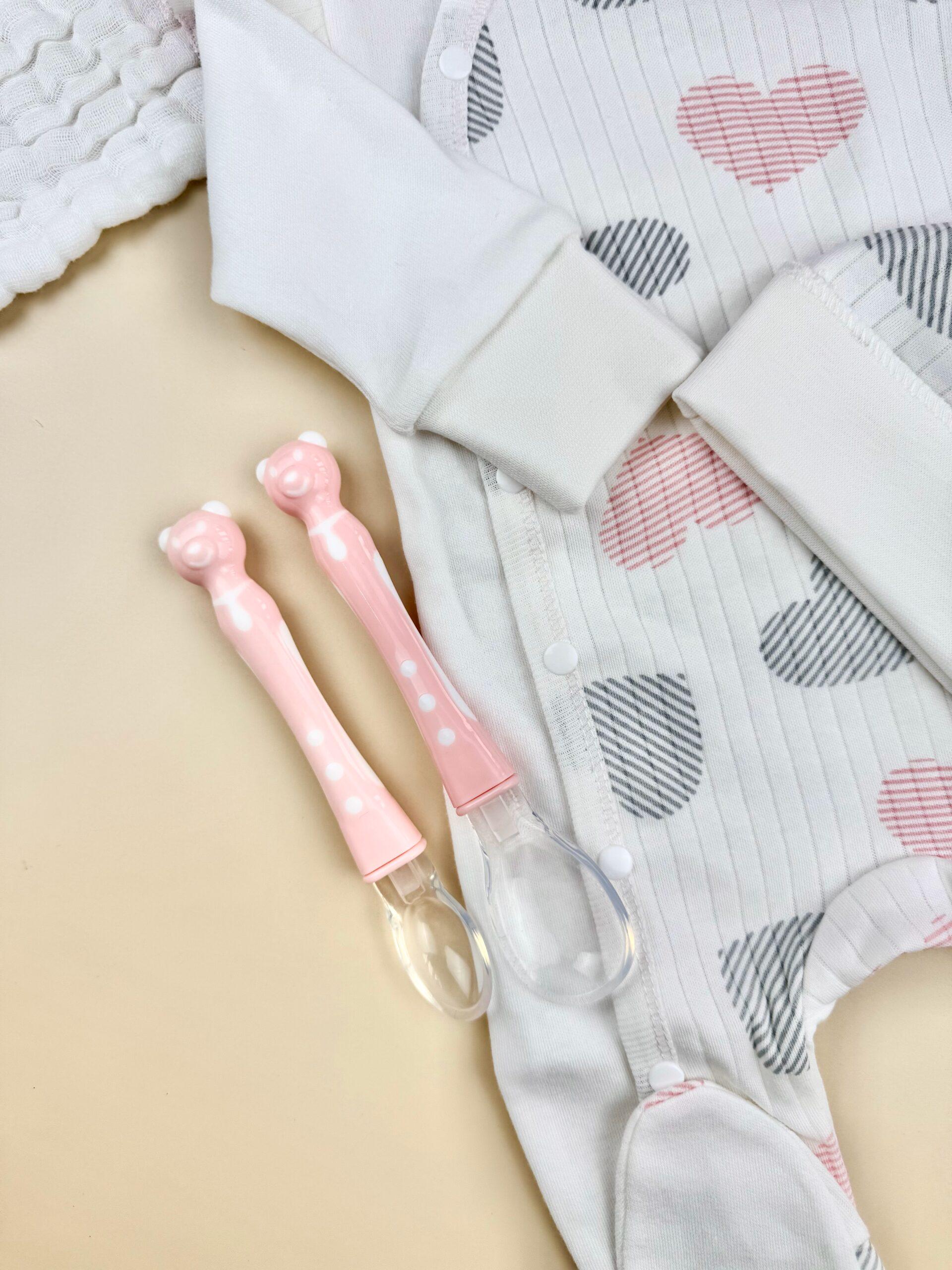 Набор силиконовых ложечек Мишки в футляре Розовый (142504) - фото 10 Набор силиконовых ложечек Мишки в футляре Розовый (142504) - фото 10