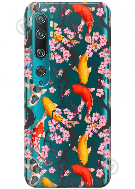 Чехол iSwag для Xiaomi Mi CC9 Японские рыбы (H168)