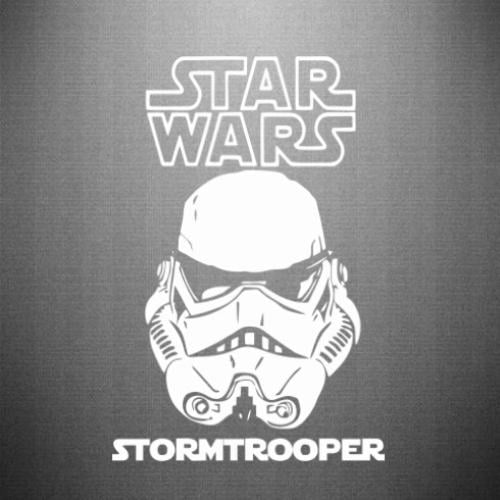Наклейка STAR WARS 30,3x45 см Білий (21563181)