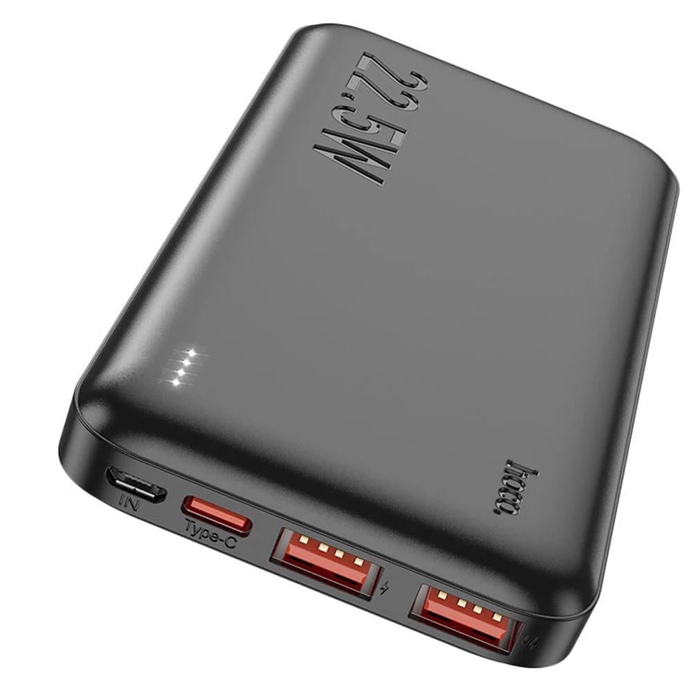 Повербанк Hoco J101 10000 mAh 22,5W Чорний (2770143125)