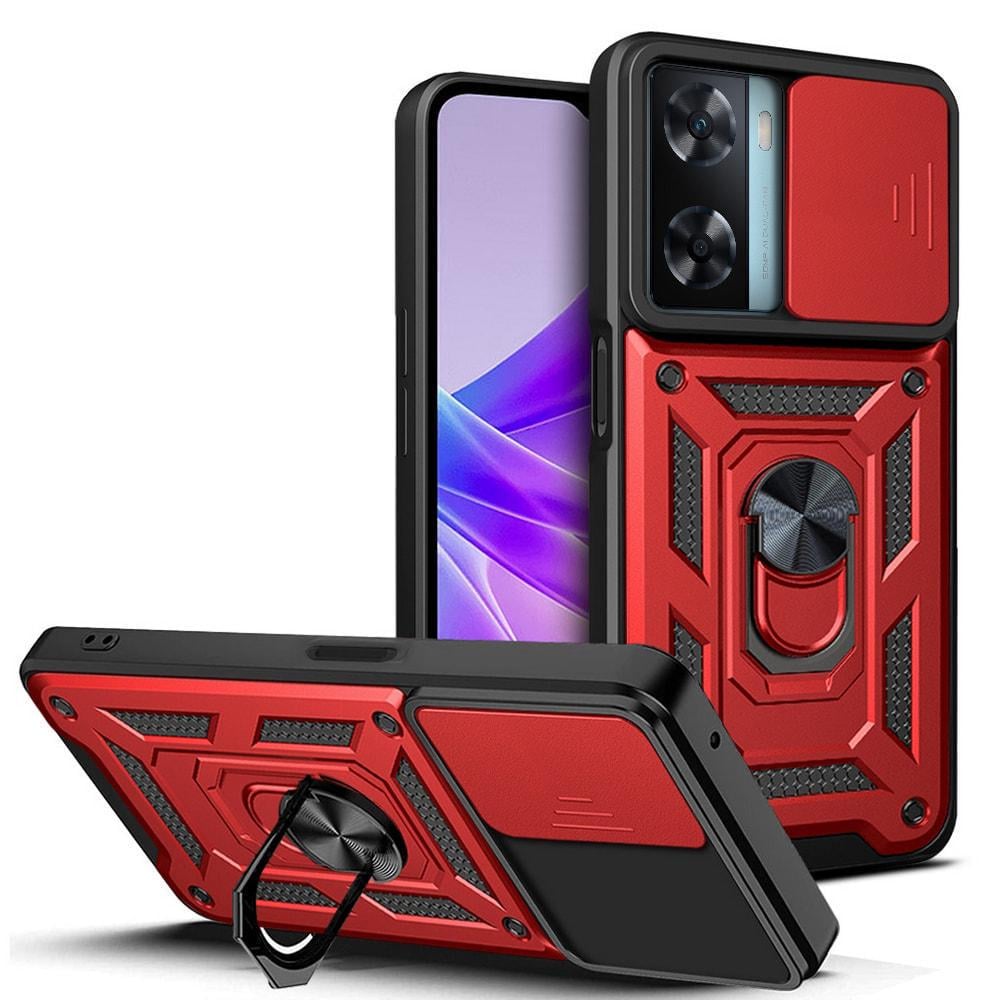 Чохол із захистом камери 3DGuard OPPO A57s Red (33861-2D)