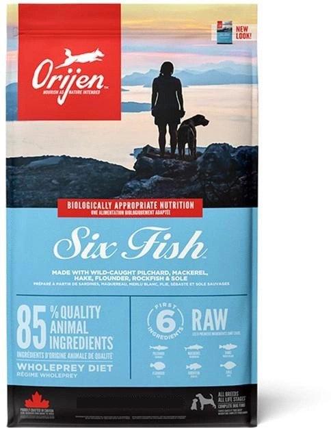 Корм сухой для собак Orijen Six Fish Dog 340 г (24149224)
