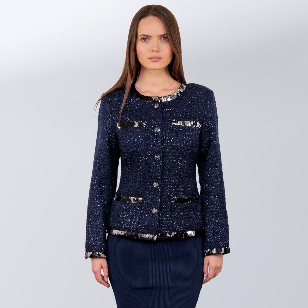 Жакет жіночий святковий Chanel S Синій (2588762905) Жакет жіночий святковий Chanel S Синій (2588762905)