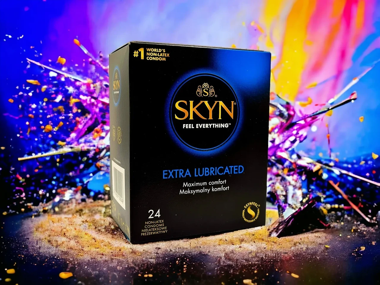 Презервативы SKYN Extra Lube безлатексные 24 шт. - фото 5 Презервативы SKYN Extra Lube безлатексные 24 шт. - фото 5